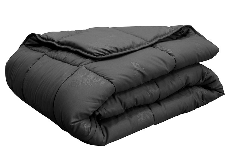 Πάπλωμα Διπλό Easy Home Colours 230x220cm Σκούρο Γκρι