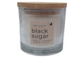Αρωματικό Κερί Black Sugar 8x8cm σε Βάζο με Καπάκι