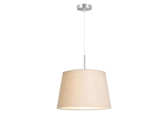 Κρεμαστό Φωτιστικό Gallis Cream E27 Μπεζ Φ38cm