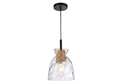 Κρεμαστό Φωτιστικό Gallis Cork E27 Φ21cm