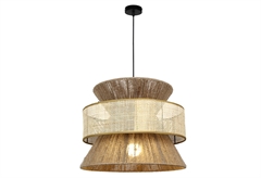 Κρεμαστό Φωτιστικό Gallis Ethnic E27 Μπεζ