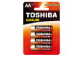 Μπαταρίες Αλκαλικές ΑΑ Toshiba Entry Level 4τμχ