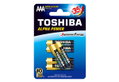 Μπαταρίες Αλκαλικές ΑΑΑ Toshiba Alpha Power 6τμχ
