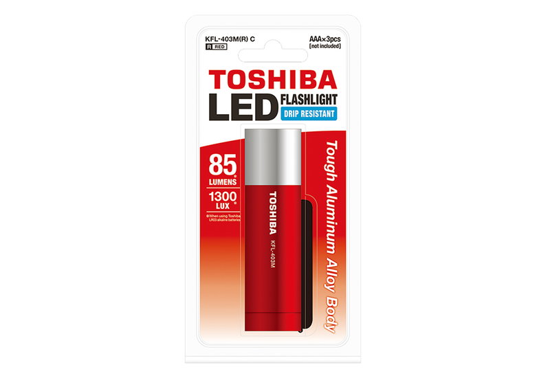 Φακός LED Toshiba Mini 85lm Red