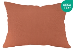 Διακοσμητική Μαξιλαροθήκη Zakartex 50x30cm Solid Terracotta