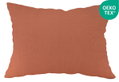 Διακοσμητική Μαξιλαροθήκη Zakartex 50x30cm Solid Terracotta