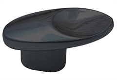 Πομολάκι Conset Δαχτυλιά 21x30mm Ματ Μαύρο