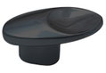 Πομολάκι Conset Δαχτυλιά 21x30mm Ματ Μαύρο