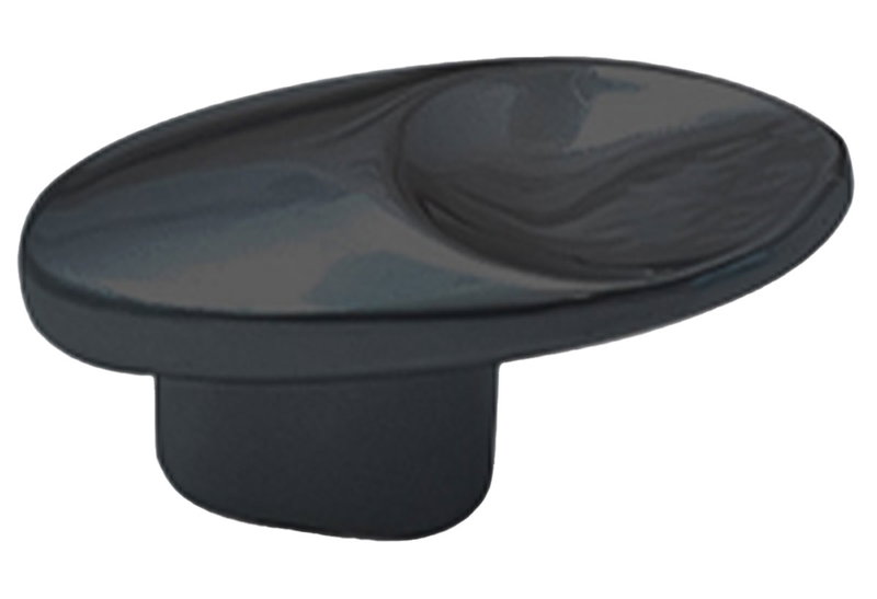 Πομολάκι Conset Δαχτυλιά 21x30mm Ματ Μαύρο
