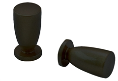 Πομολάκι Consent με Βούλες 22x12mm Σάτεν Νικέλ