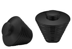 Πομολάκι Conset 23.5x24x24mm Ματ Μαύρο