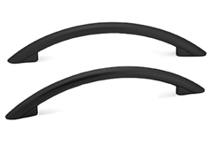 Λαβίτσα Conset Τόξο Πέλμα 30x128x96mm Ματ Μαύρη