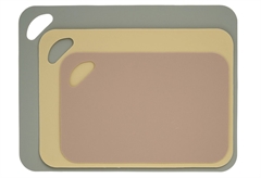 Σετ Επιφανειών Κοπής Πλαστική S:29X19cm./Μ:33,5Χ24cm./L:38Χ29cm 3 τμχ