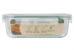 Φαγητοδοχείο Uniglass Unisafe 1lt
