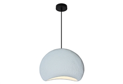 Κρεμαστό Φωτιστικό Arte Illumina Cocoon Ε27 Λευκό Φ40cm