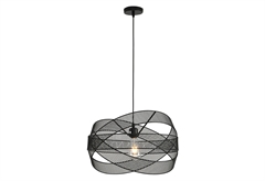 Κρεμαστό Φωτιστικό Arte Illumina Bandage E27 Μαύρο