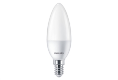 Λάμπα LED Philips B38 Κερί E14 60W Ψυχρό Λευκό