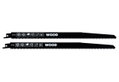 Λάμες Σπαθόσεγας Ξύλου KWB 280mm 2τμχ