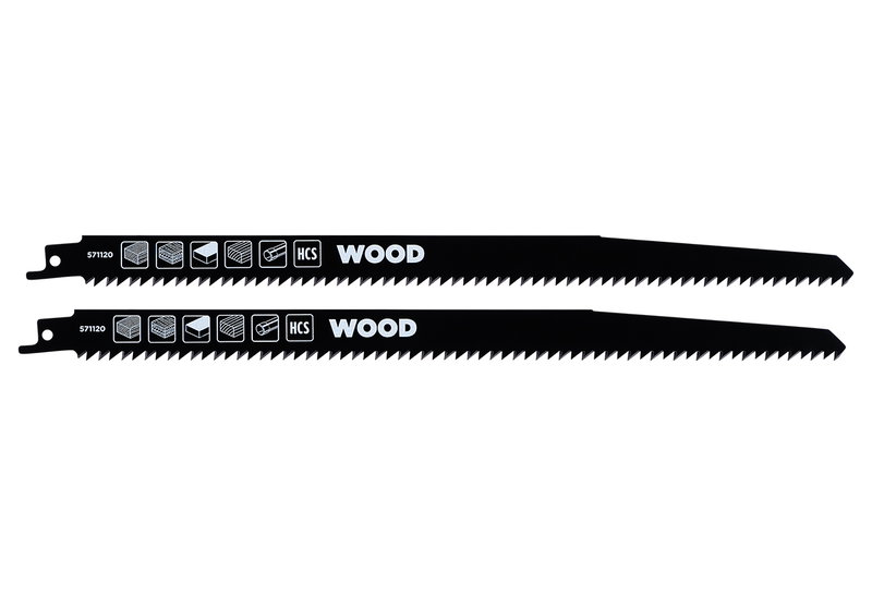 Λάμες Σπαθόσεγας Ξύλου KWB 280mm 2τμχ