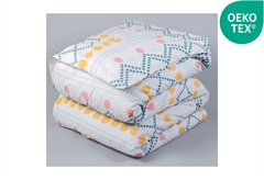 Παπλωματόθήκη Διπλή Easy Home Supreme Squares 240x220cm