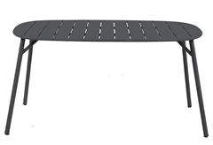 Τραπέζι Κήπου Nattera Catania Μ140xΠ80xΥ75cm