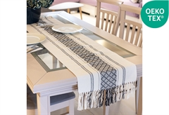 Runner Zakartex Rhombus 140x40cm Γκρι