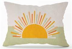 Διακοσμητικό Μαξιλάρι 50x30cm Zakartex Half Sun