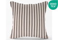 Διακοσμητικό Μαξιλάρι 60x60cm Zakartex Grey Stripes