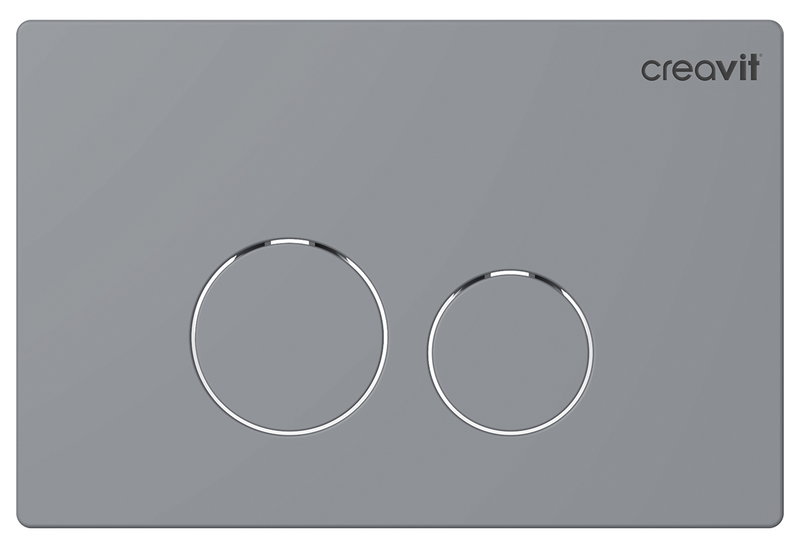 Πλάκα Χειρισμού για Καζανάκι Creavit GP9003 Χρωμέ Ματ