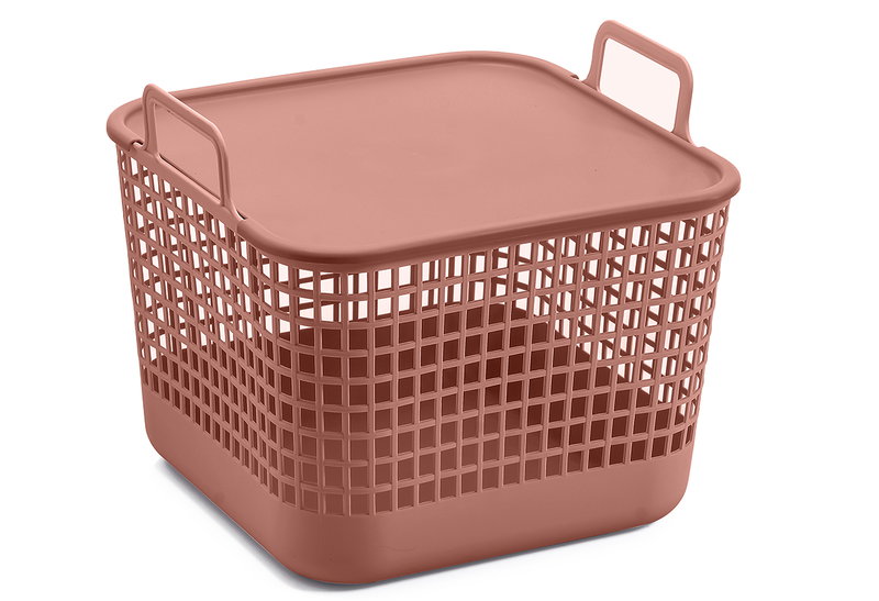 Καλάθι Απλύτων  Cyclops Future 52lt Μ39xΠ39x34.5cm Ροζ