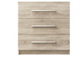 Συρταριέρα Black & White Style Diego Μ60.2xΠ31xΥ62.9cm Δρυς