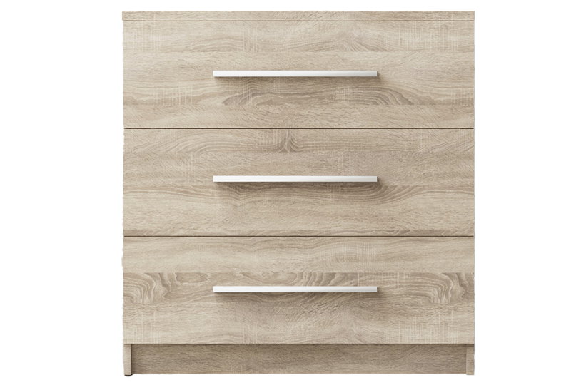 Συρταριέρα Black & White Style Diego Μ60.2xΠ31xΥ62.9cm Δρυς