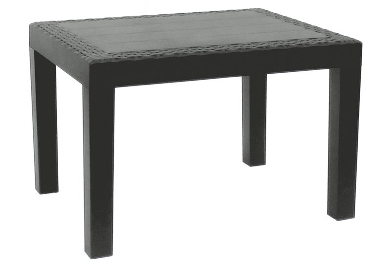 Τραπέζι Κήπου Jack Μ59xΠ56xΥ40cm Ανθρακί