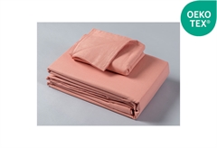 Σετ Σεντόνια & Μαξιλαροθήκη για Μονό Κρεβάτι Easy Home Supreme Σομόν