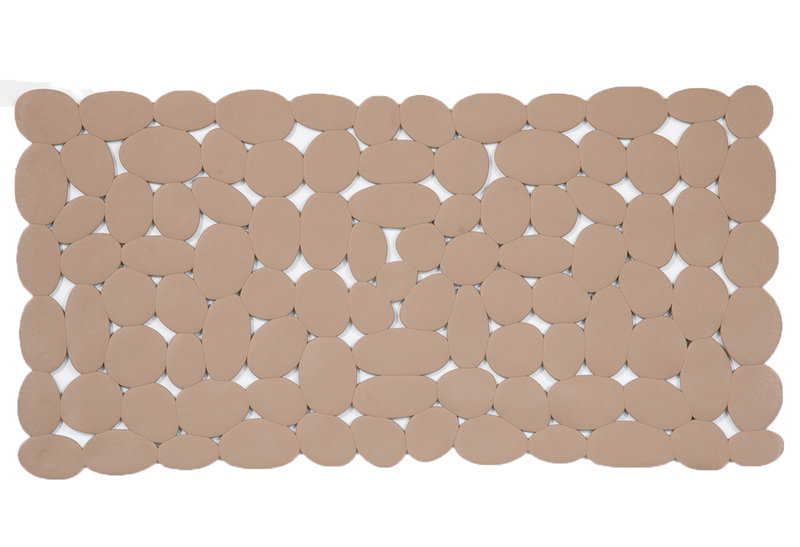 Αντιολισθητικό Πατάκι Μπανιέρας Octopus Marathon 75x36cm Taupe