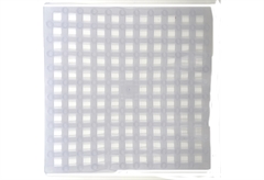Αντιολισθητικό Ταπέτο Μπάνιου Octopus Square Διάφανο 54x54cm