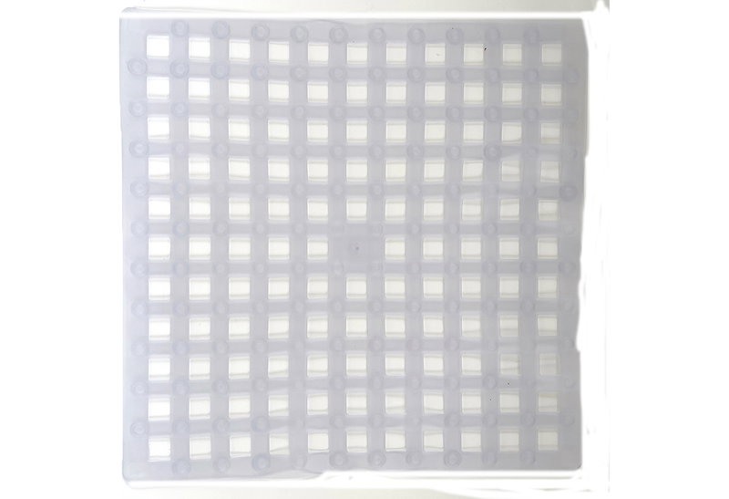 Αντιολισθητικό Πατάκι Ντουσιέρας Octopus Square 54x54cm Διάφανο