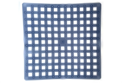 Αντιολισθητικό Ταπέτο Μπάνιου Octopus Square Μπλε Τζιν 54x54cm