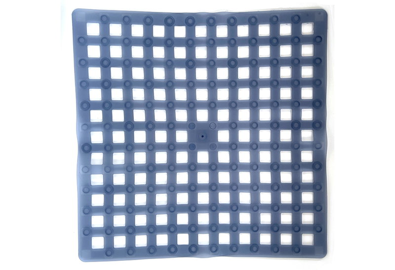 Αντιολισθητικό Πατάκι Ντουσιέρας Octopus Square 54x54cm Μπλε Τζιν