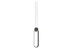 Κρεμαστό Φωτιστικό LED Home Lighting Ello 1550lm Μαύρο