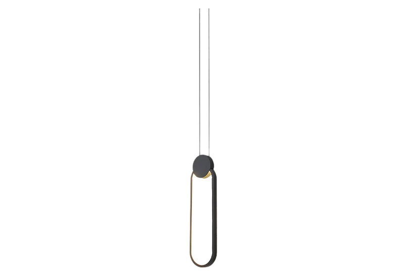 Κρεμαστό Φωτιστικό LED Home Lighting Ello 1550lm Μαύρο