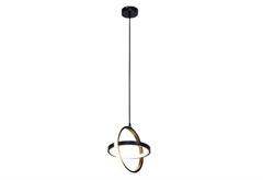 Κρεμαστό Φωτιστικό LED Home Lighting Veta 2300lm Μαύρο