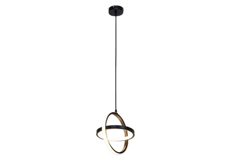 Κρεμαστό Φωτιστικό LED Home Lighting Veta 2300lm Μαύρο