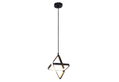 Κρεμαστό Φωτιστικό LED Home Lighting Zeta 2500lm Μαύρο