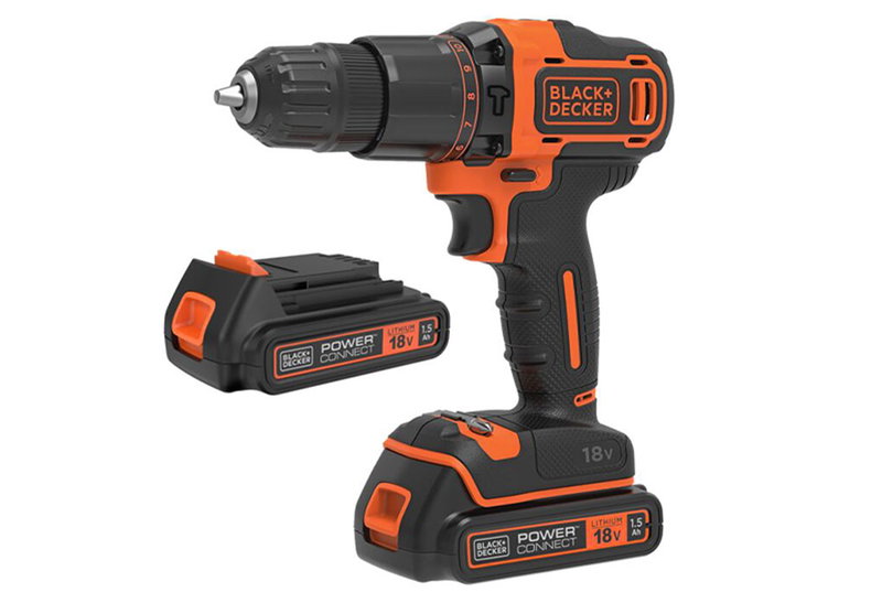 Κρουστικό Δραπανοκατσάβιδο Μπαταρίας Black&Decker BCD700C2AMB-QW 18V 2x1.5Ah