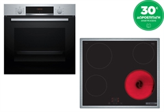 Bosch HBA514BS3 & PKE645BA2E Σετ Εντοιχισμού