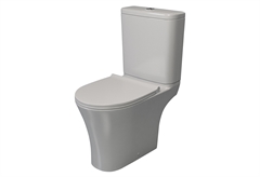 Σετ Λεκάνης Biojet Forma Rimless Οριζόντιας Αποχέτευσης