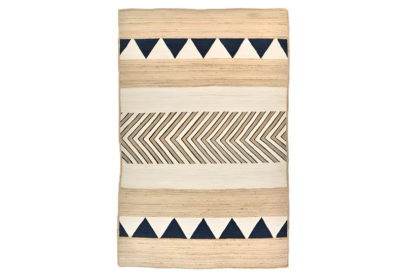Χαλί Homefit Natural Ethnic 180x120cm Γιούτα