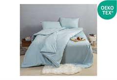 Σετ Σεντόνια & Μαξιλαροθήκες για Διπλό Κρεβάτι Easy Home Supreme Ανοιχτό Μπλε