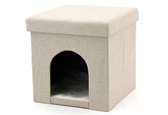 Σκαμπό Κατοικιδίου Apricot Pet Μπεζ 38x38cm